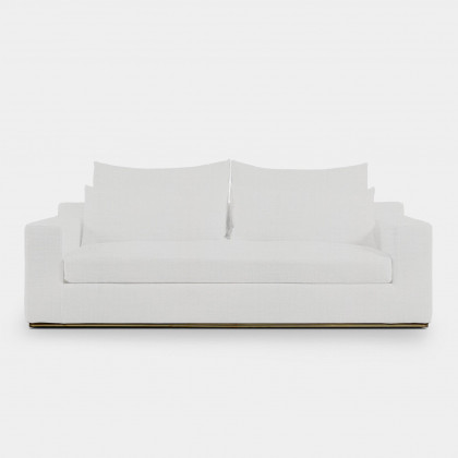 Harbour Ocean 2 Seat Sofa - Harbour Belgian Linen Cement