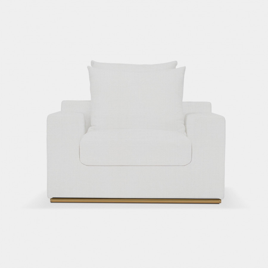 Harbour Ocean Lounge Chair - Boucle Ivory