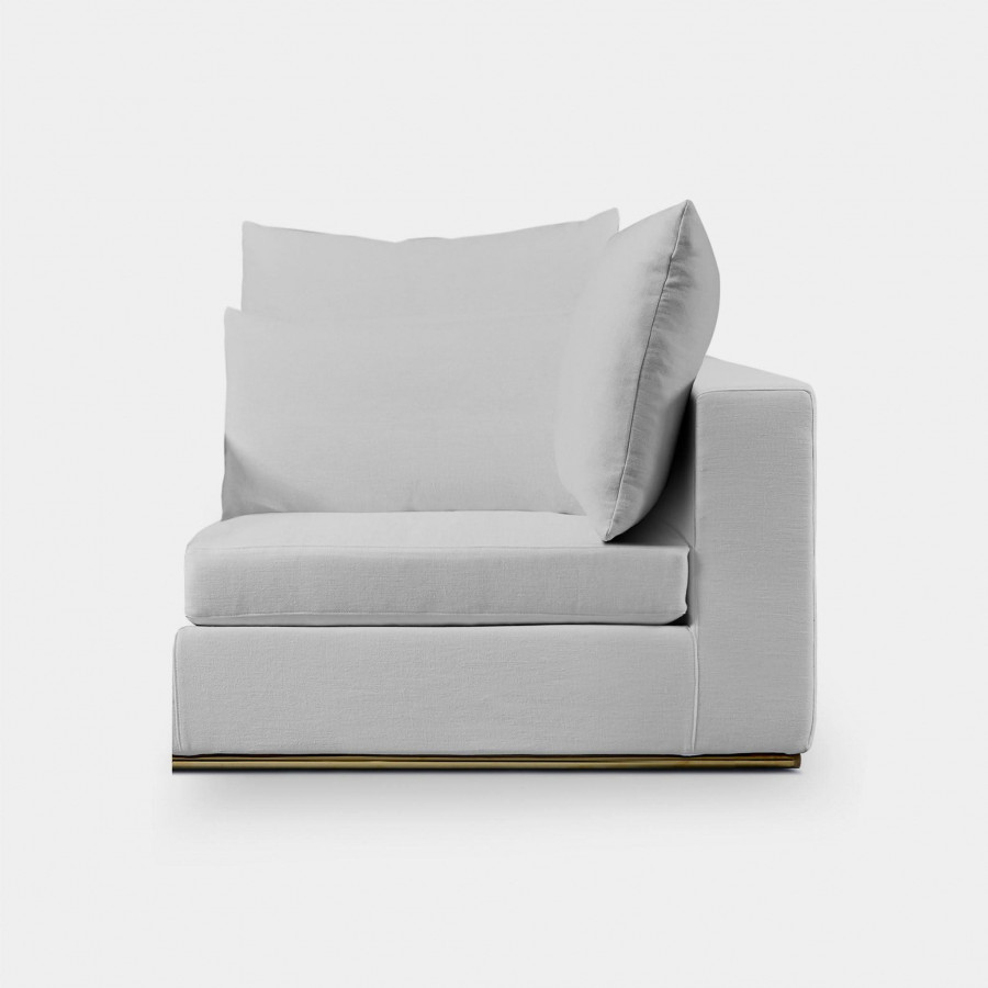 Harbour Ocean Corner - Harbour Belgian Linen Black