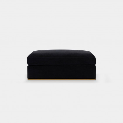 Harbour Ocean Ottoman - Boucle Stone