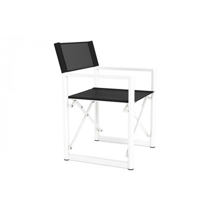 Harbour Pacific Aluminum Dining Chair - Aluminum Asteroid / Batyline Silver