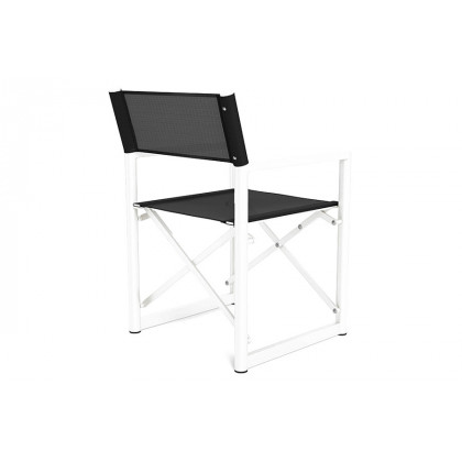 Harbour Pacific Aluminum Dining Chair - Aluminum Asteroid / Batyline Silver