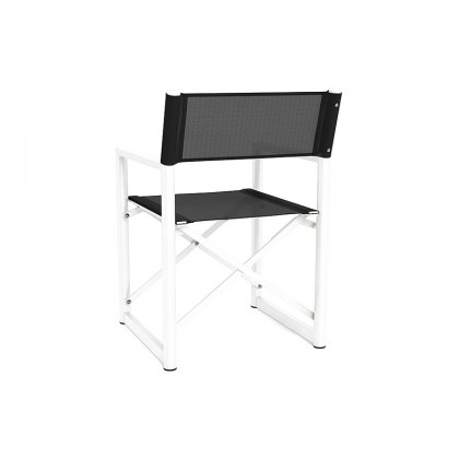 Harbour Pacific Aluminum Dining Chair - Aluminum Asteroid / Batyline Silver