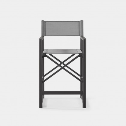 Harbour Pacific Aluminum Counter Stool - Aluminum Asteroid / Batyline Silver