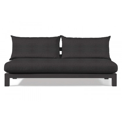 Harbour - Pacific Aluminum 2 Seat Armless Sofa