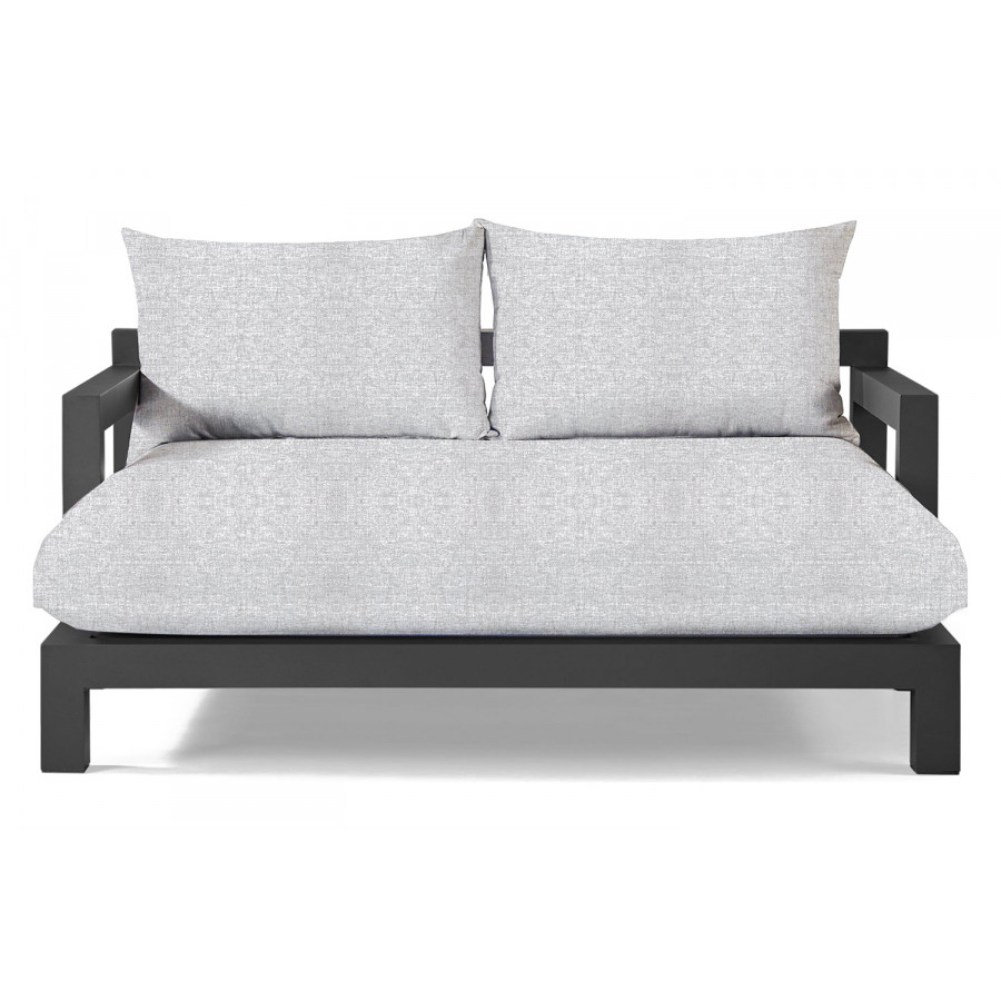 Harbour Pacific Aluminum Daybed - Aluminum Asteroid, Copacabana Sand