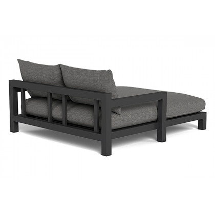 Harbour Pacific Aluminum Daybed - Aluminum Asteroid, Copacabana Sand