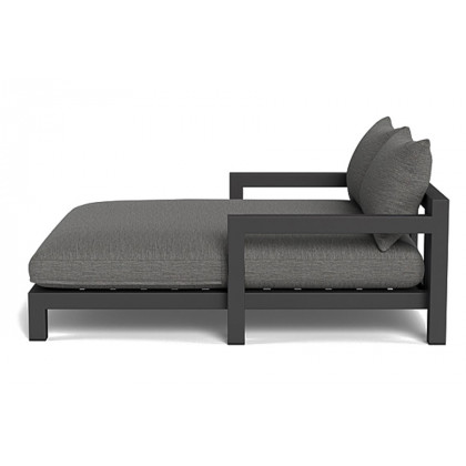 Harbour Pacific Aluminum Daybed - Aluminum Asteroid, Copacabana Sand