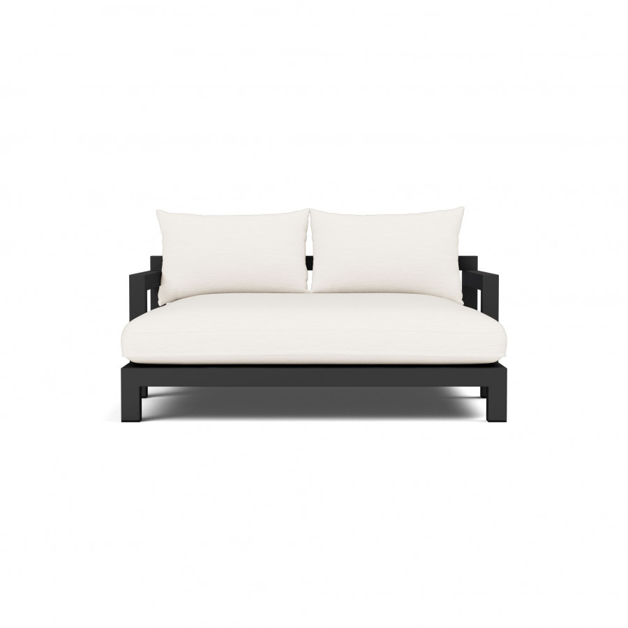 Harbour Pacific Aluminum Daybed - Aluminum Asteroid / Panama Blanco / Batyline Silver
