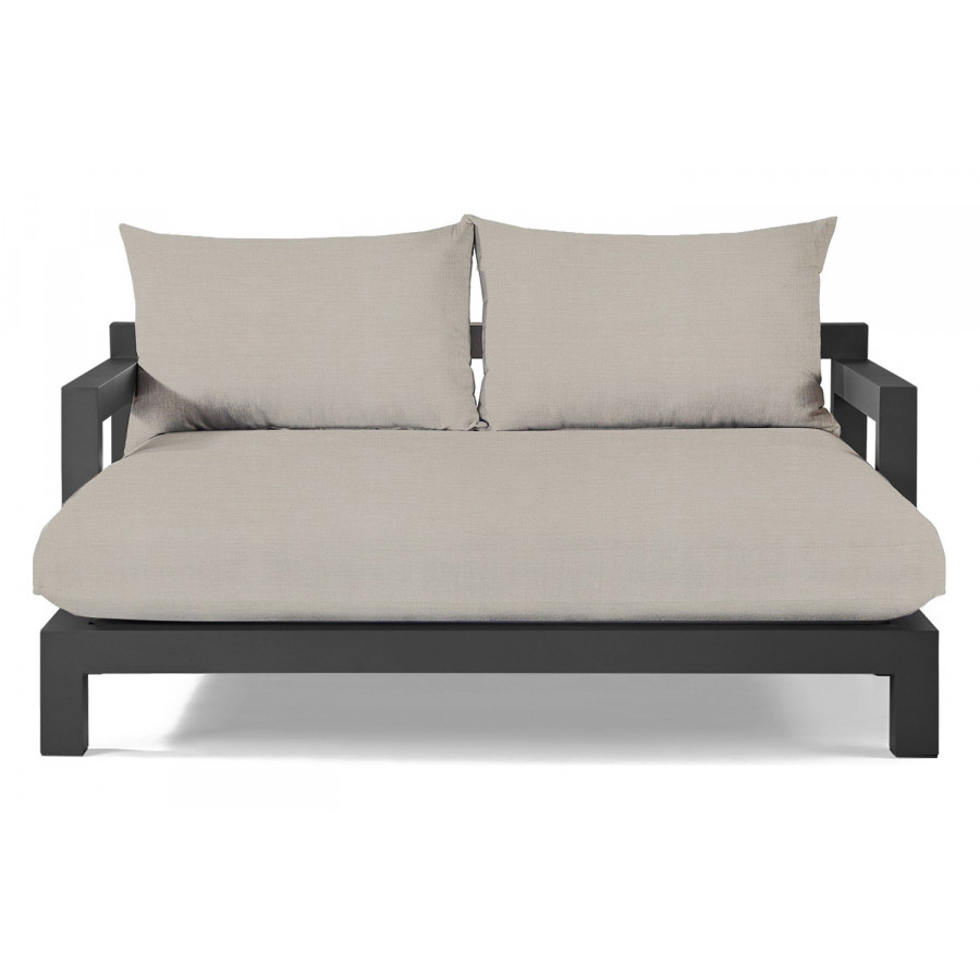 Harbour Pacific Aluminum Daybed - Aluminum Asteroid, Panama Marble