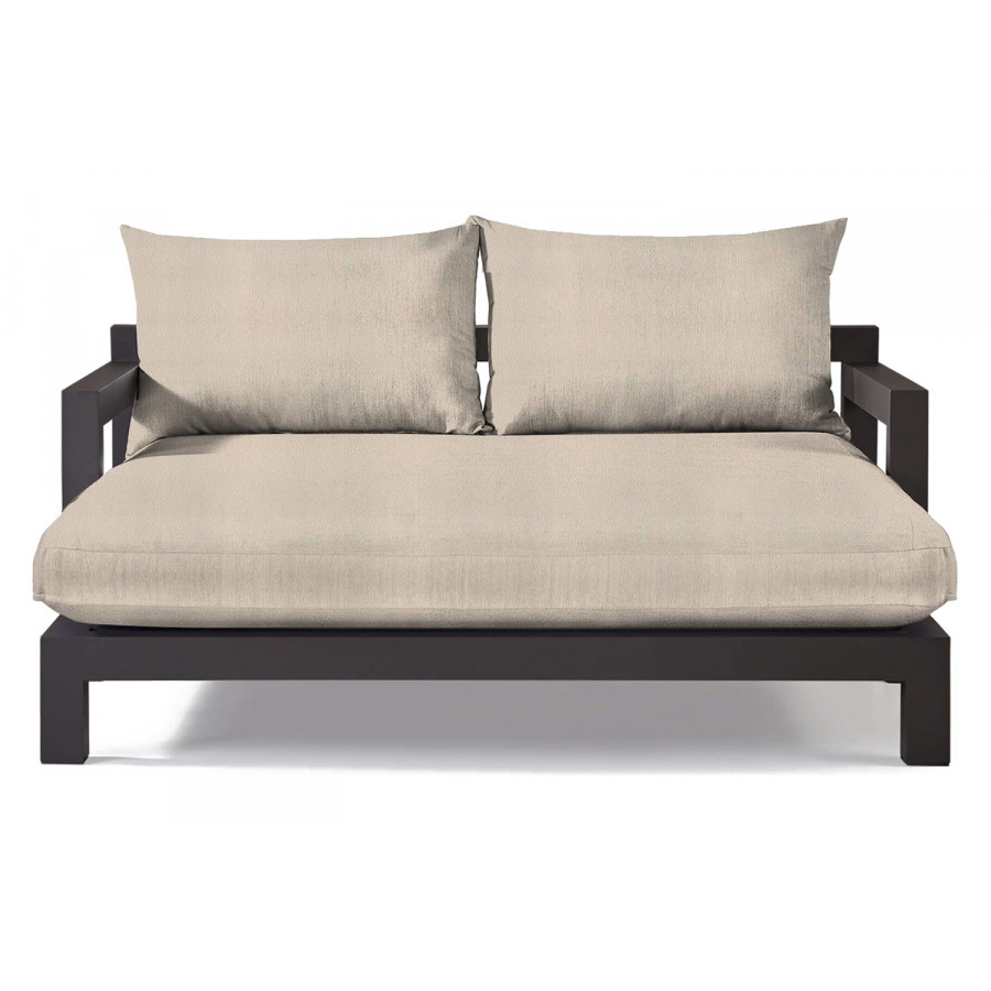 Harbour Pacific Aluminum Daybed - Aluminum Asteroid, Riviera Sand