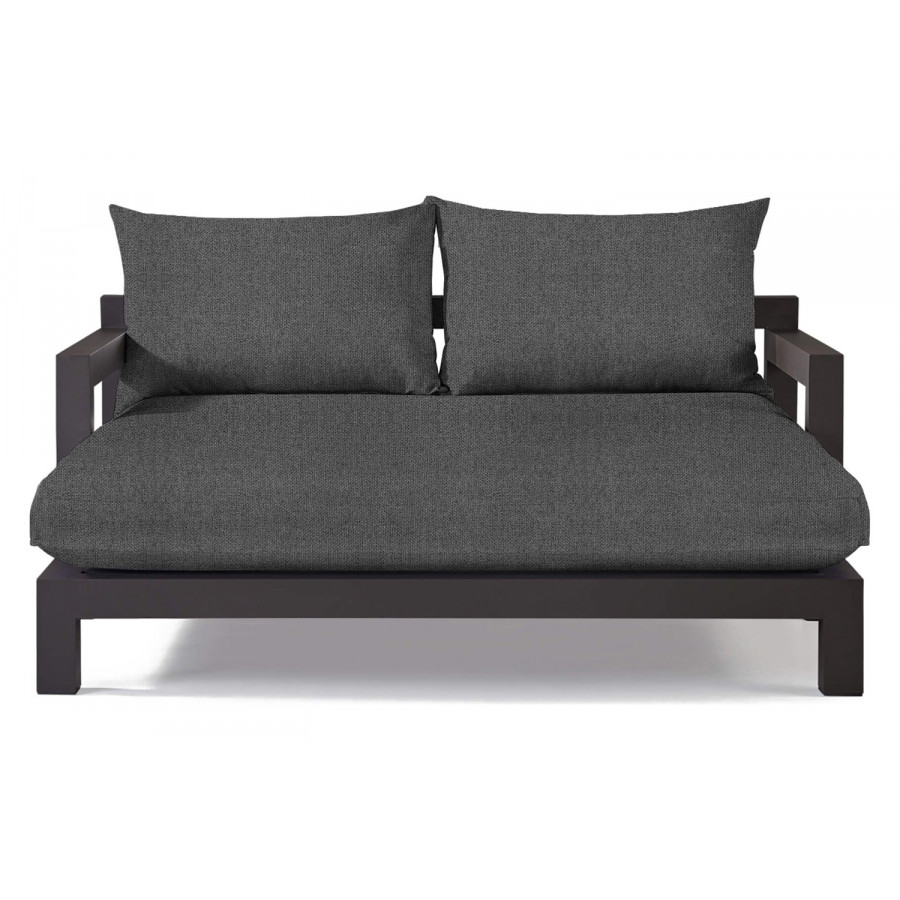 Harbour Pacific Aluminum Daybed - Aluminum Asteroid, Siesta Slate