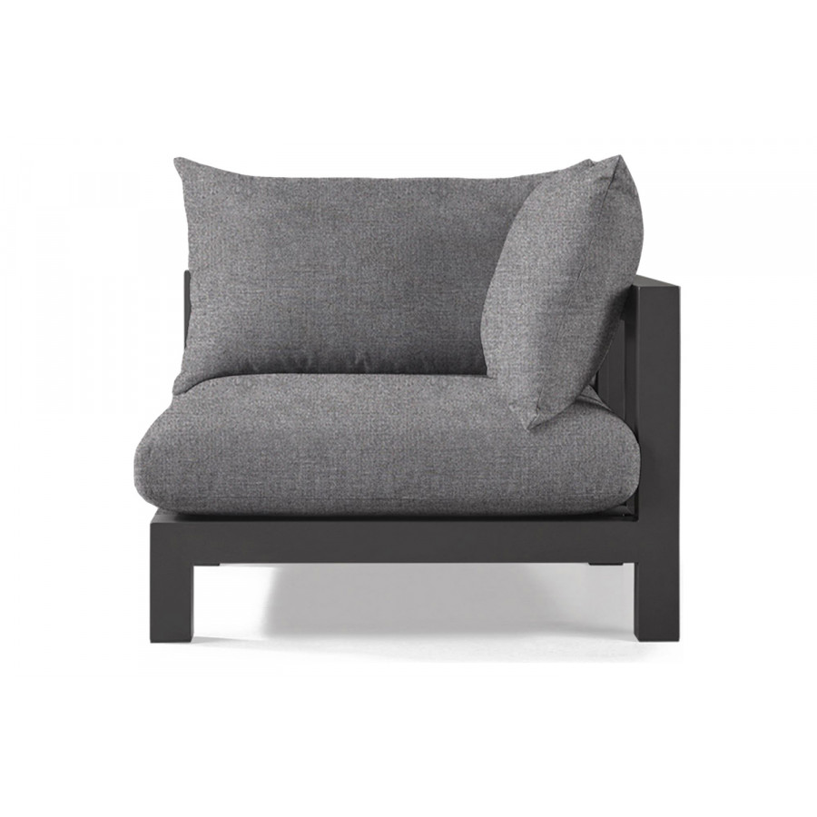 Harbour Pacific Aluminum Corner - Aluminum Asteroid, Cast Slate