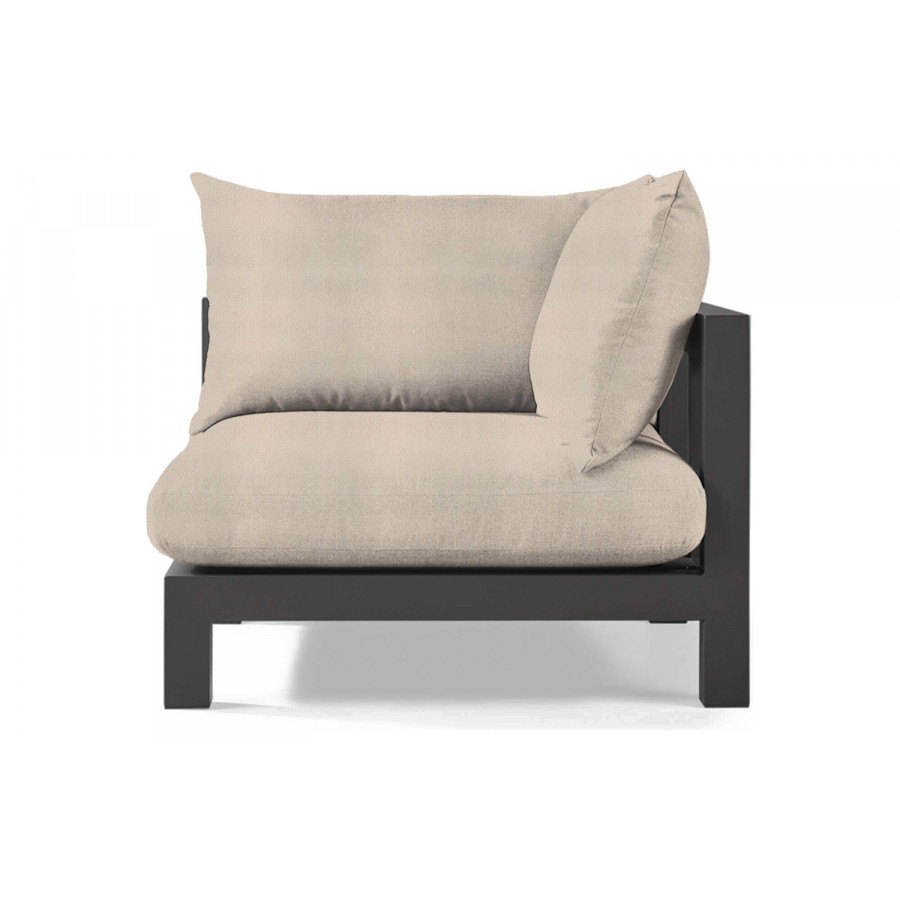 Harbour Pacific Aluminum Corner - Aluminum Asteroid, Riviera Sand
