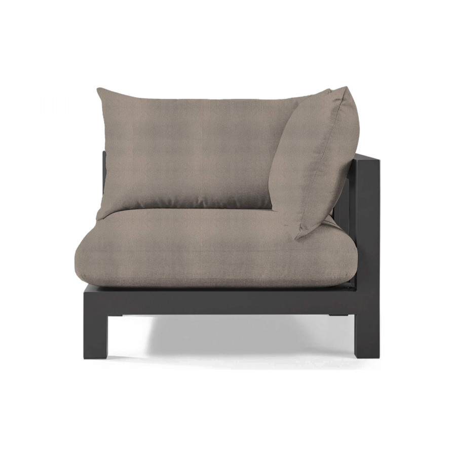 Harbour Pacific Aluminum Corner - Aluminum Asteroid, Riviera Stone