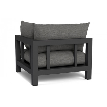 Harbour Pacific Aluminum Corner - Aluminum Asteroid, Riviera Stone