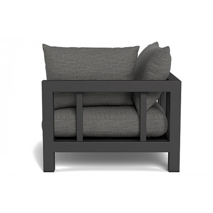 Harbour Pacific Aluminum Corner - Aluminum Asteroid, Riviera Stone