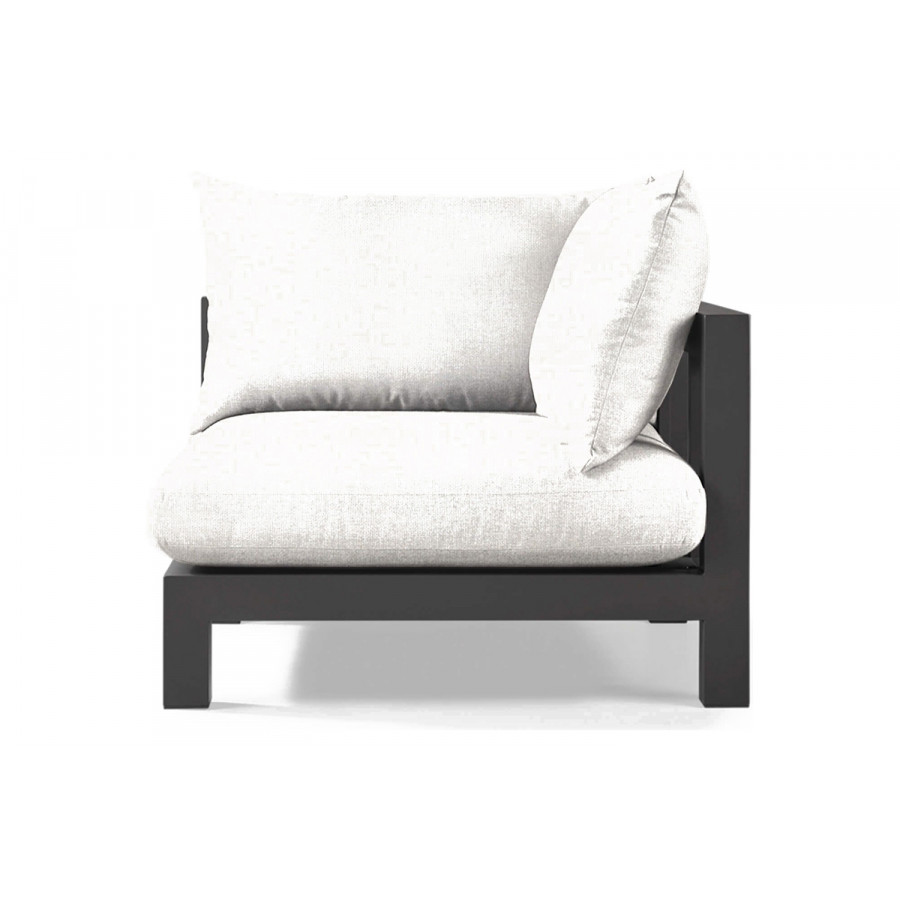 Harbour Pacific Aluminum Corner - Aluminum Asteroid, Siesta Ivory