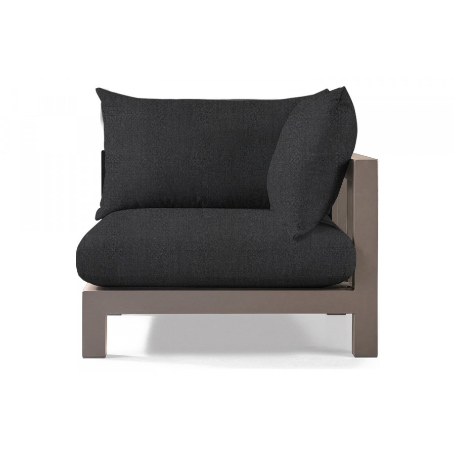 Harbour Pacific Aluminum Corner - Aluminum Taupe, Panama Grafito