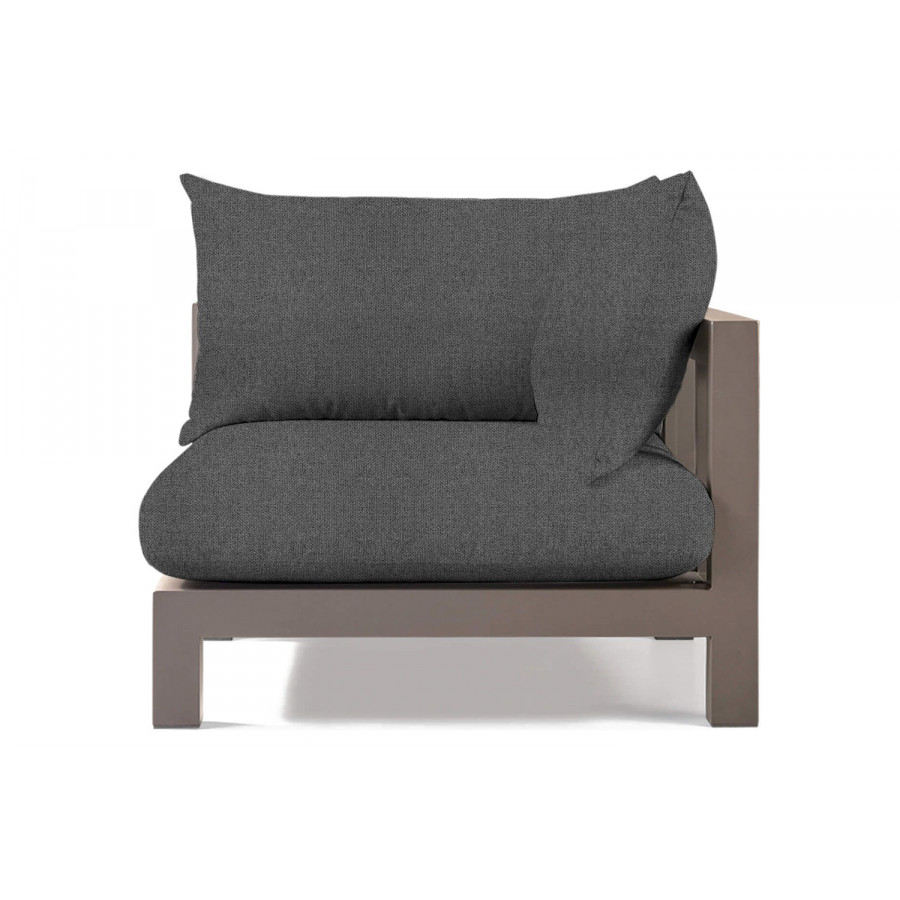 Harbour Pacific Aluminum Corner - Aluminum Taupe, Siesta Slate