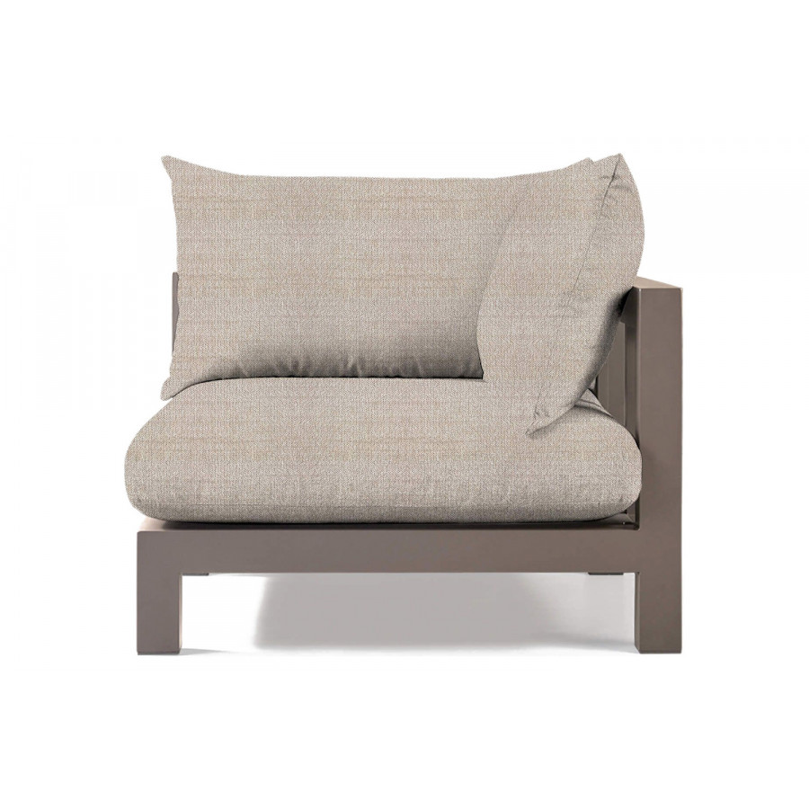 Harbour Pacific Aluminum Corner - Aluminum Taupe, Siesta Taupe