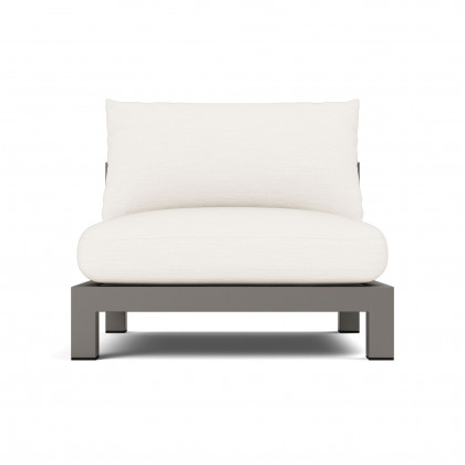 Harbour Pacific Aluminum Armless Single