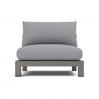 Harbour Pacific Aluminum Armless Single