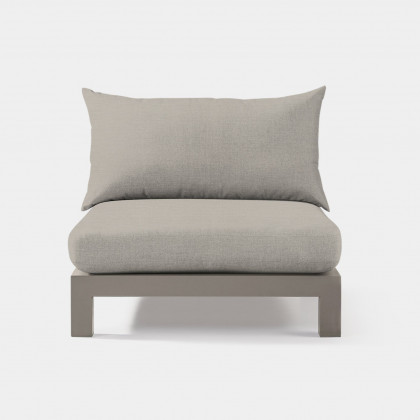 Harbour Pacific Aluminum Armless Single