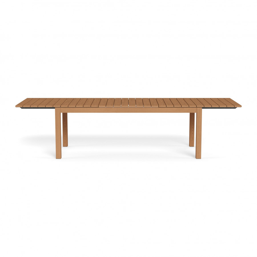 Harbour Pacific Teak Extension Dining Table - Teak Natural / Teak Natural