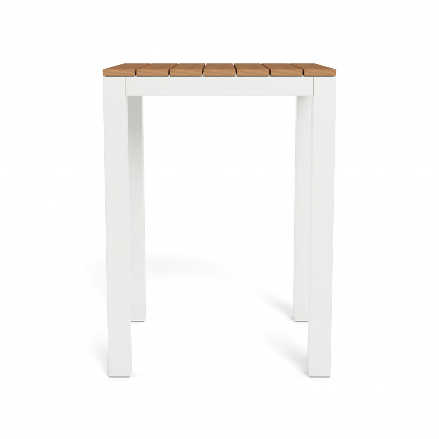 Harbour Pacific Teak Square Bar Table