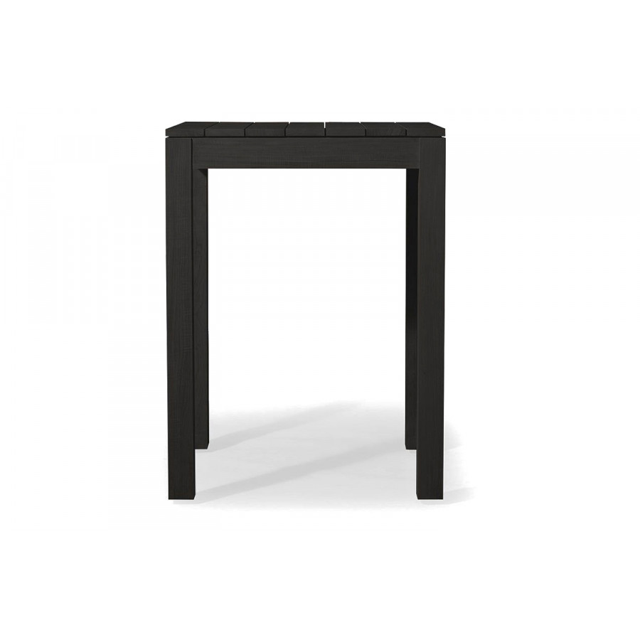 Harbour Pacific Square Bar Table - Teak Charcoal, Teak Charcoal
