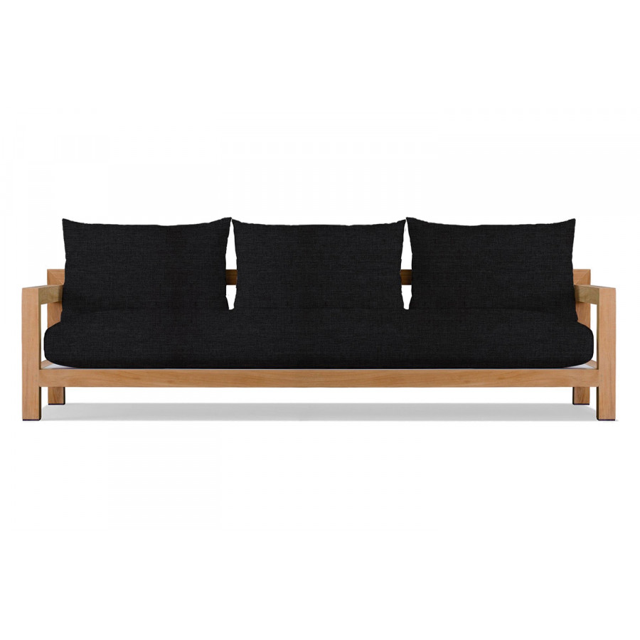 Harbour Pacific 3 Seat Sofa - Teak Natural, Copacabana Midnight