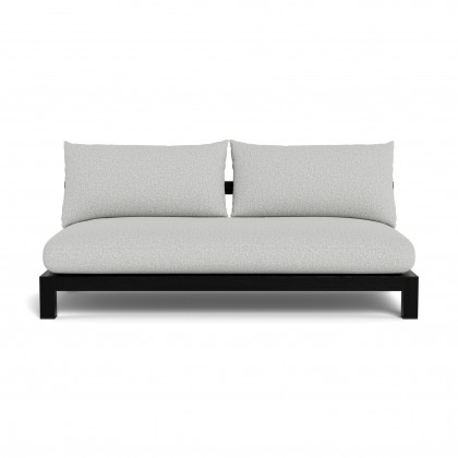 Harbour Pacific Teak 2 Seat Armless Sofa