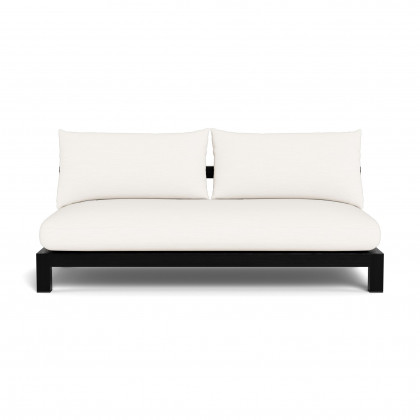 Harbour Pacific Teak 2 Seat Armless Sofa