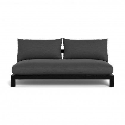 Harbour Pacific Teak 2 Seat Armless Sofa