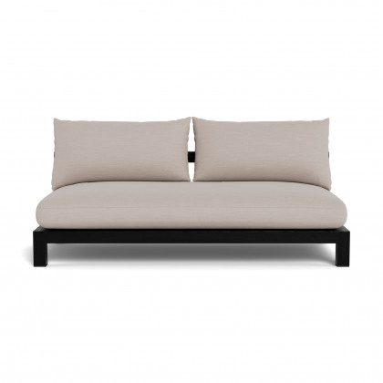 Harbour Pacific Teak 2 Seat Armless Sofa