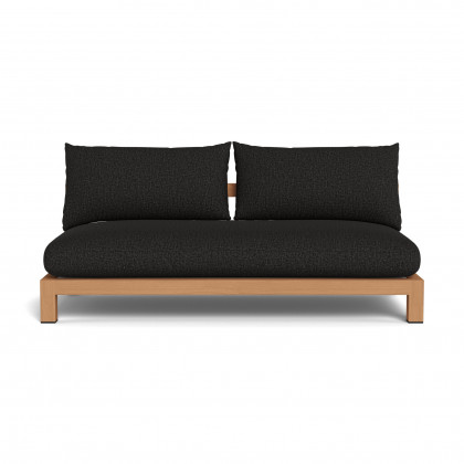 Harbour Pacific Teak 2 Seat Armless Sofa