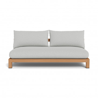 Harbour Pacific Teak 2 Seat Armless Sofa