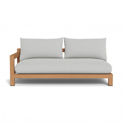 Harbour Pacific Teak 2 Seat 1 Arm