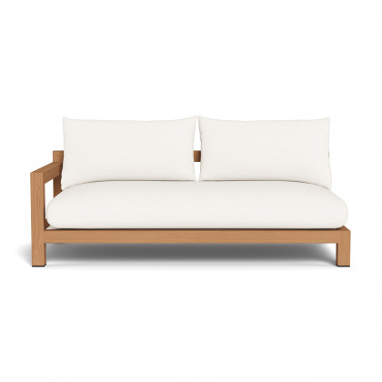 Harbour Pacific Teak 2 Seat 1 Arm