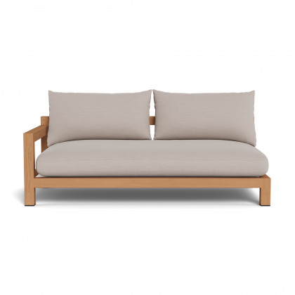 Harbour Pacific Teak 2 Seat 1 Arm