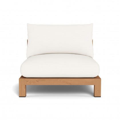 Harbour Pacific Teak Armless Single