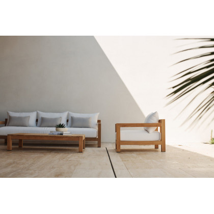 Harbour Pacific Teak Swivel Lounge Chair