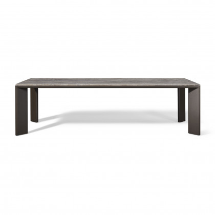 Harbour Palm Beach Aluminum Rectangle Dining Table
