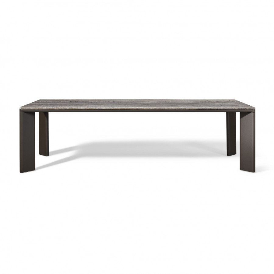 Harbour Palm Beach Aluminum Rectangle Dining Table