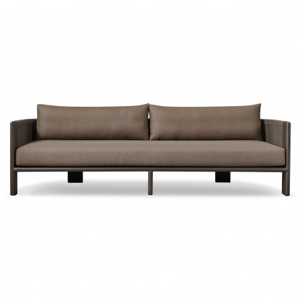 Harbour Palm Beach Aluminum 3 Seat Sofa