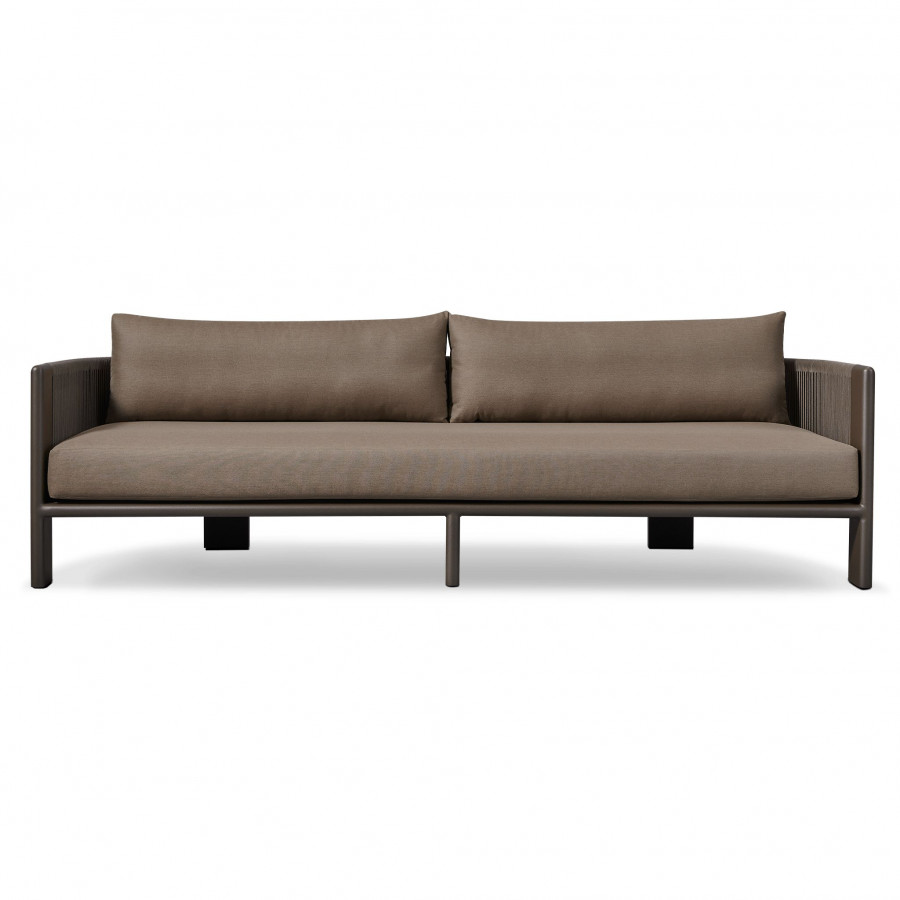 Harbour Palm Beach Aluminum 3 Seat Sofa