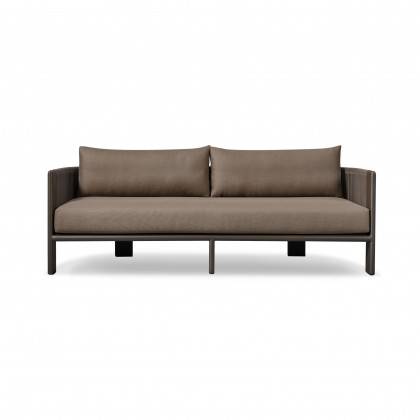 Harbour Palm Beach Aluminum 2 Seat Sofa