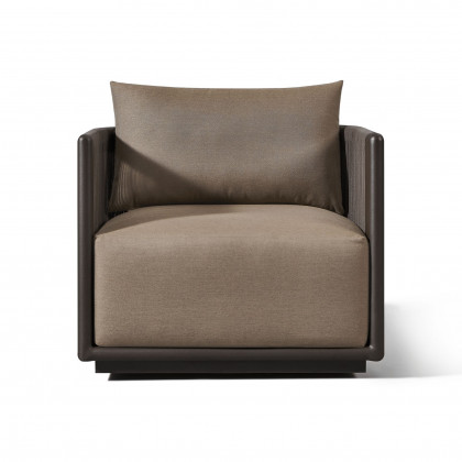 Harbour Palm Beach Aluminum Swivel Lounge Chair