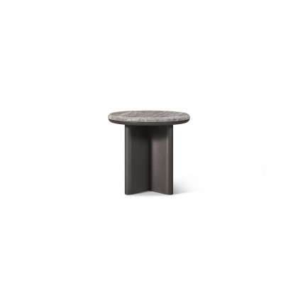 Harbour Palm Beach Aluminum Round Side Table